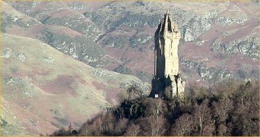 Wallace Monument - overlooking University of Stirling